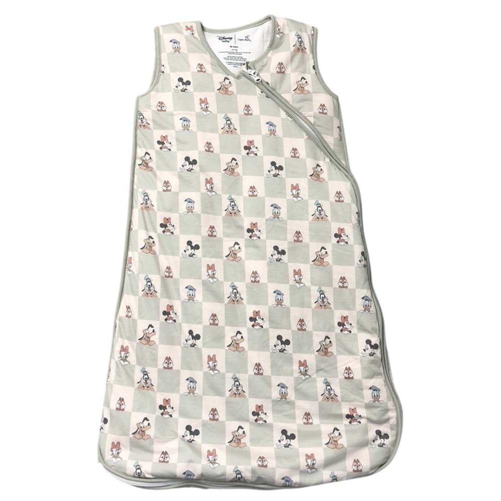 Copper Pearl Disney Baby Sleep Bag 18-24M Unisex Sage Green Mickey 2.5 TOG Zip